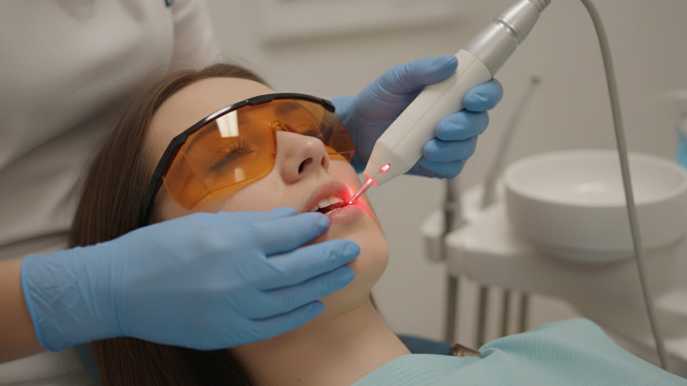 Deep Cleaning With Laser