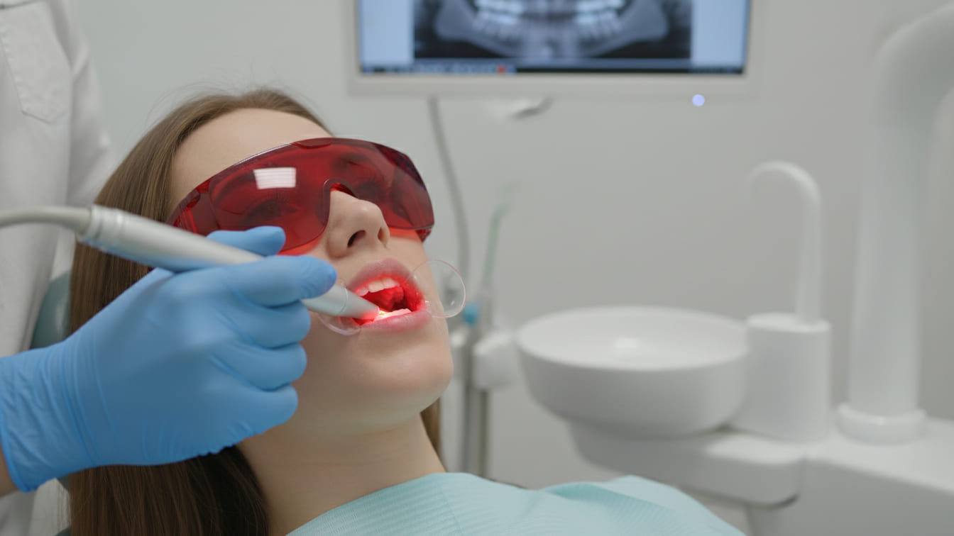 Deep Cleaning With Laser